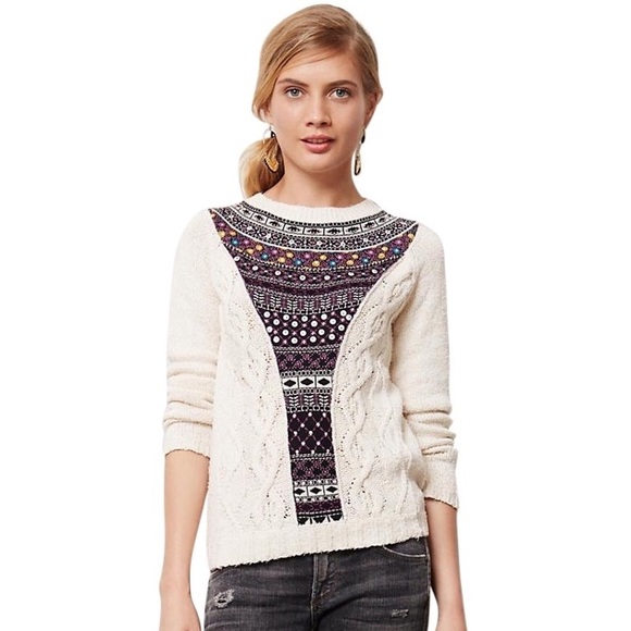 Anthropologie Sweaters - Anthropologie Angel of the North "Algarve" Sweater